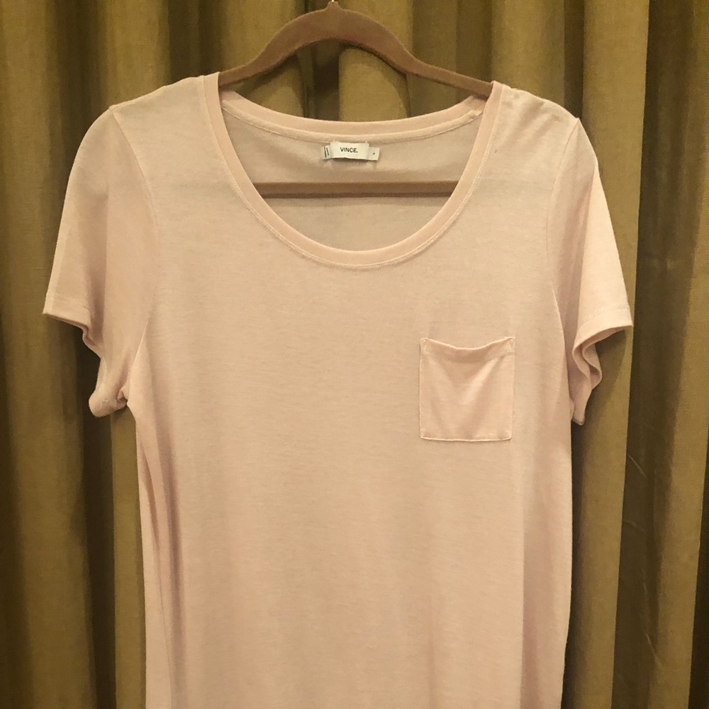 Vince pink tshirt
